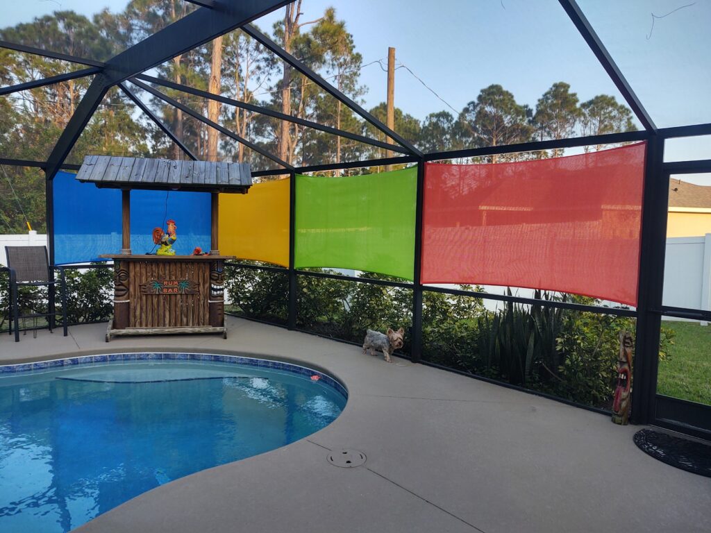 Sun shade sails